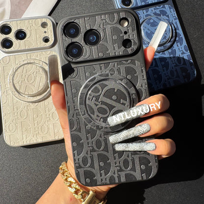 Coque de téléphone Orange Juice Denim Dove avec support Magsafe
