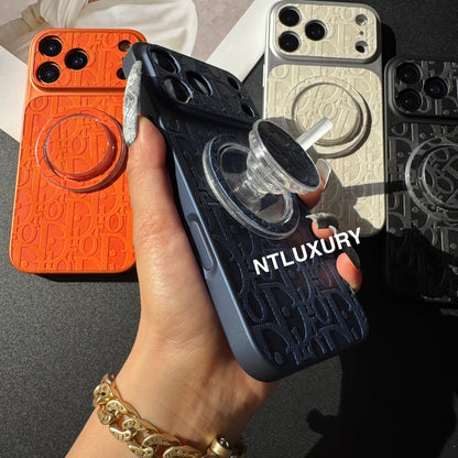 Coque de téléphone Orange Juice Denim Dove avec support Magsafe