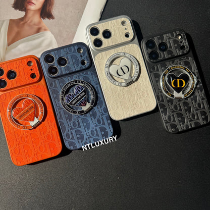 Coque de Téléphone en Jean Orange Juice Dove avec Nouveau Support Magsafe