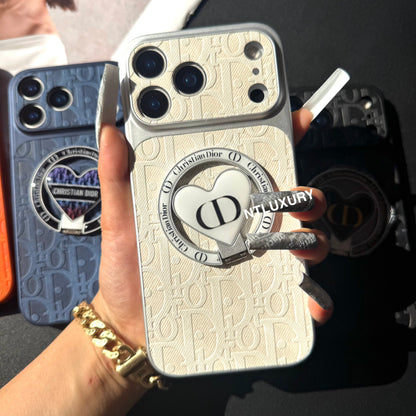 Coque de Téléphone en Jean Orange Juice Dove avec Nouveau Support Magsafe