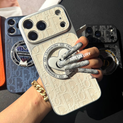 Coque de Téléphone en Jean Orange Juice Dove avec Nouveau Support Magsafe