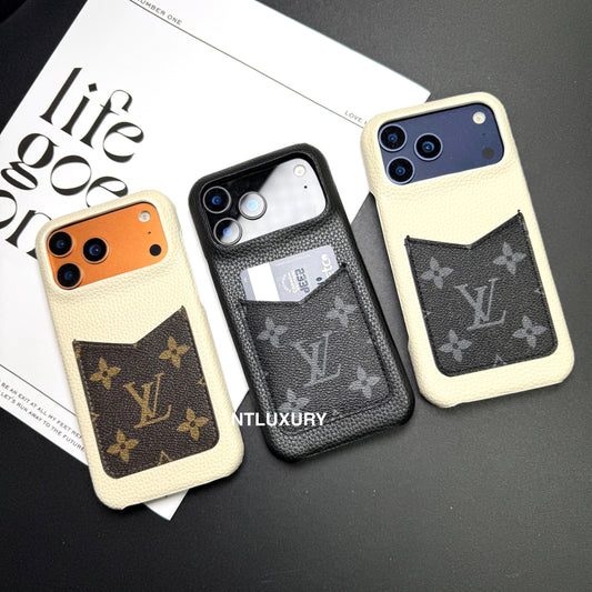 Chic Girl Floral Phone Case With Card Pocket