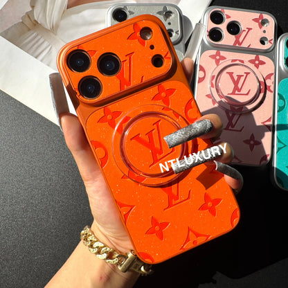 Jus d'orange à paillettes et support Magsafe