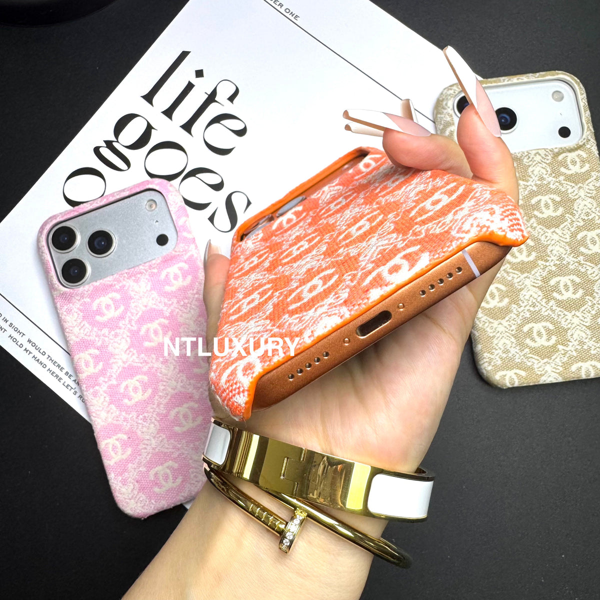 Embroidery CC Design Phone Case