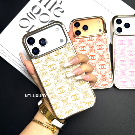 Embroidery Golden Life Phone Case