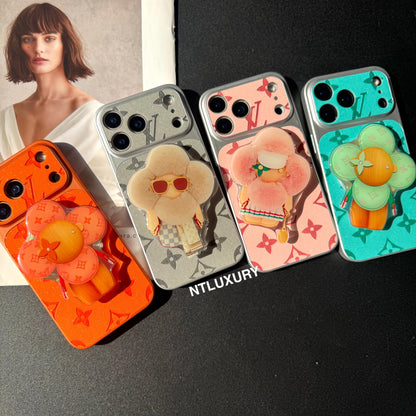 Orange Juice Glitter Love with Magsafe Holder (Doll)