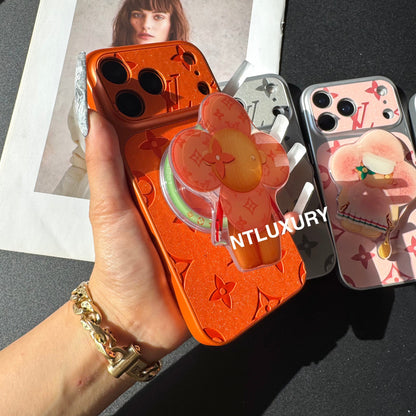 Orange Juice Glitter Love with Magsafe Holder (Doll)