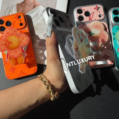 Orange Juice Glitter Love with Magsafe Holder (Doll)