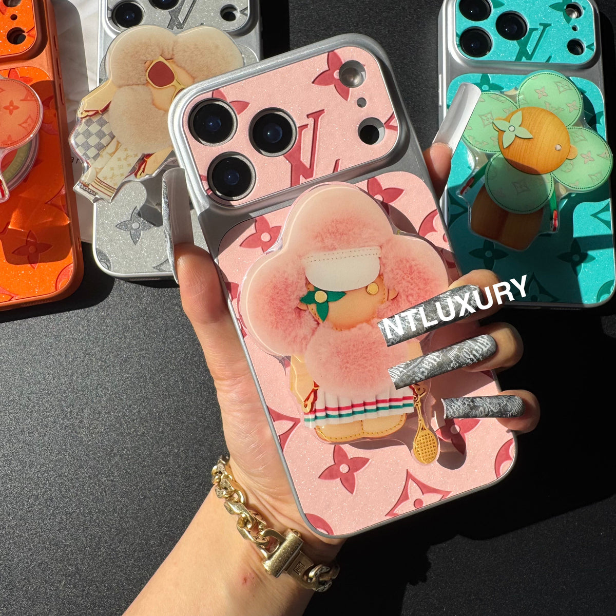 Orange Juice Glitter Love with Magsafe Holder (Doll)