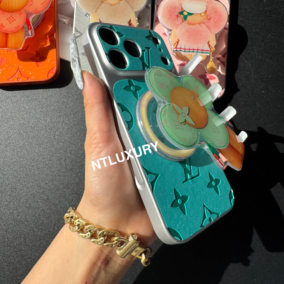 Orange Juice Glitter Love with Magsafe Holder (Doll)