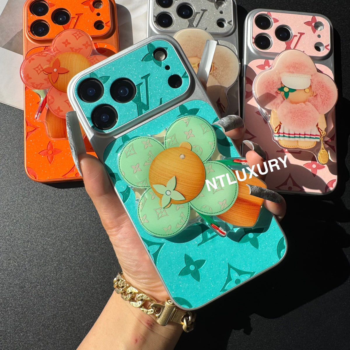 Orange Juice Glitter Love with Magsafe Holder (Doll)