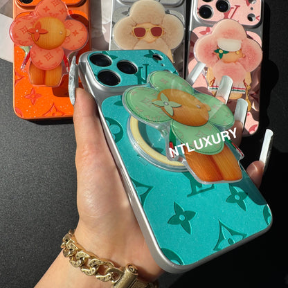 Orange Juice Glitter Love with Magsafe Holder (Doll)