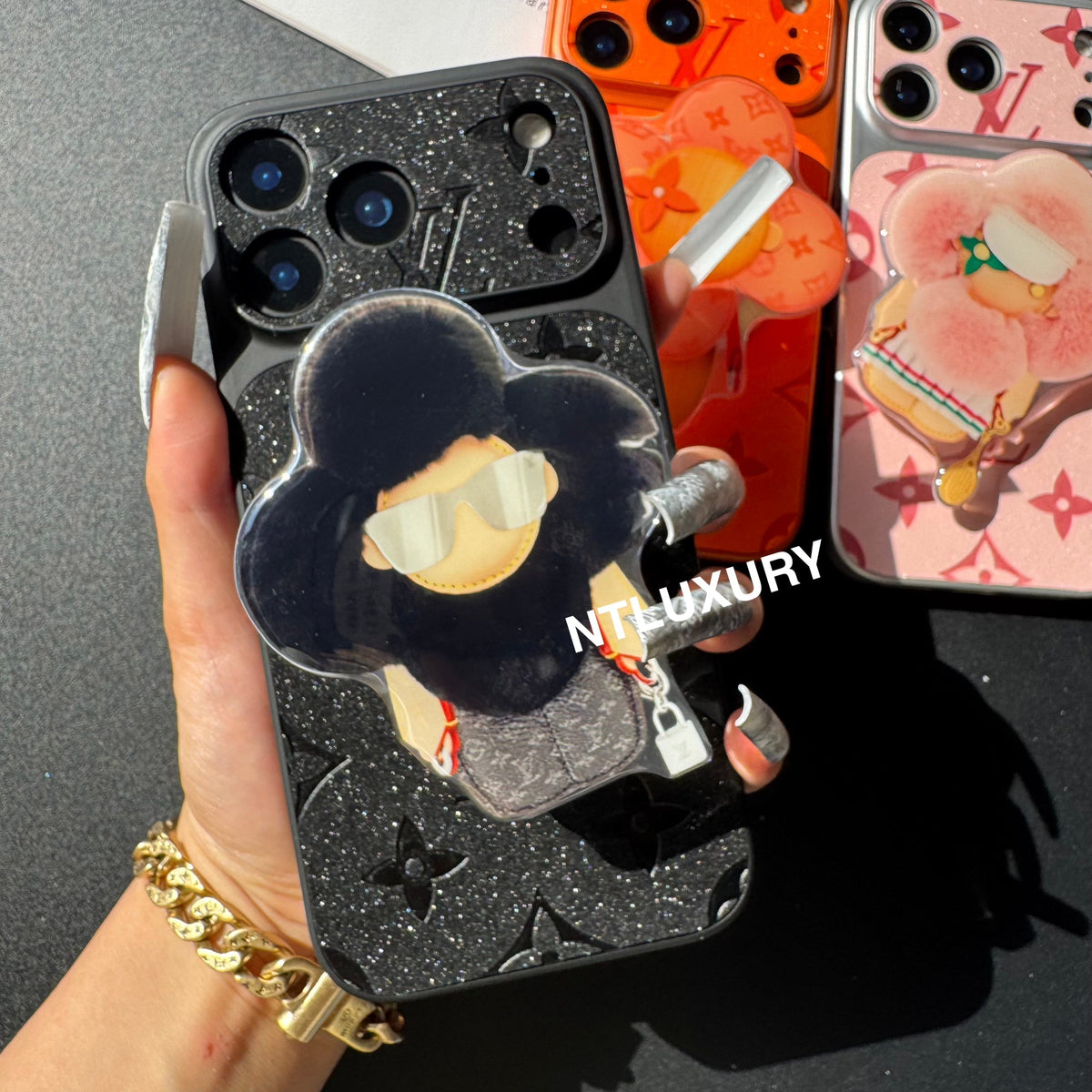 Orange Juice Glitter Love with Magsafe Holder (Doll)