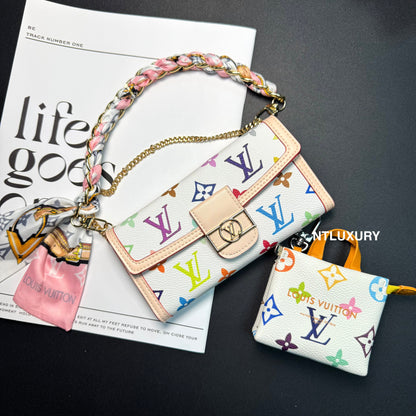 Conjunto de Capa para Telemóvel e Mini Carteira Combinando Love Wallet (12 Cores)