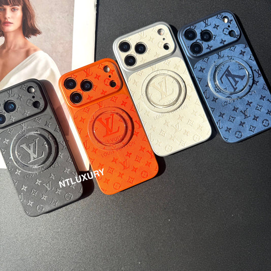 Orange Juice Denim Love Handyhülle mit Magsafe Halterung