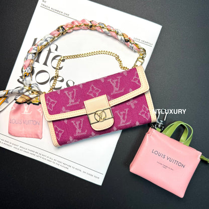 Conjunto de Capa para Telemóvel e Mini Carteira Combinando Love Wallet (12 Cores)