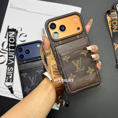 Traditional Love Phone Case with Mirror Back-Purse
