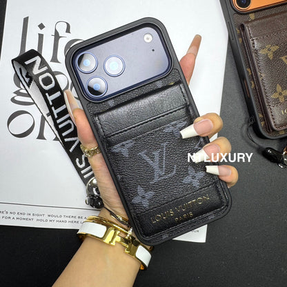 Traditional Love Phone Case with Mirror Back-Purse