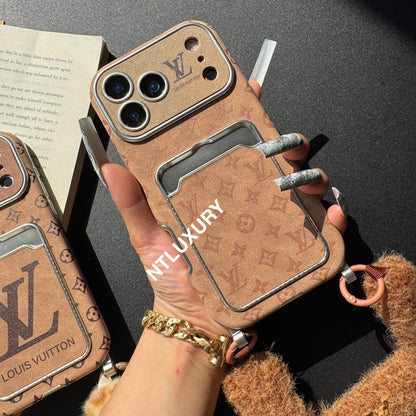 Passion café avec coque de téléphone portable et bande duveteuse