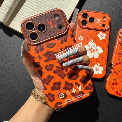 Coque de téléphone Orange Amour Design Unique