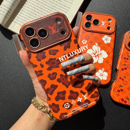 Coque de téléphone Orange Amour Design Unique