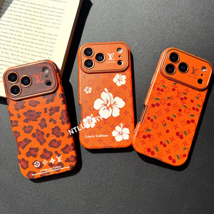 Coque de téléphone Orange Amour Design Unique