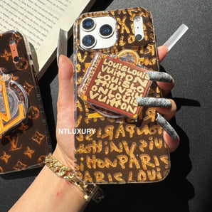 Shining Love Phone Case with Magsafe Holder