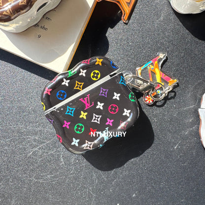 Étui AirPods au design fantaisie avec pendentif
