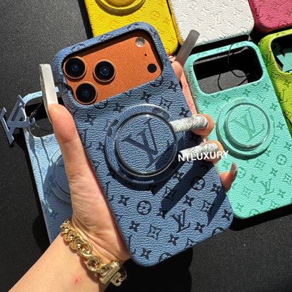 Coque de téléphone fantaisie au design coloré avec support MagSafe