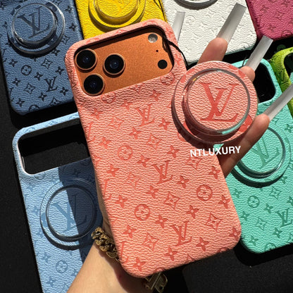 Coque de téléphone fantaisie au design coloré avec support MagSafe