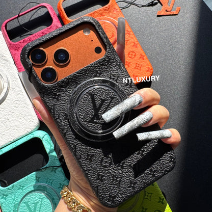 Coque de téléphone fantaisie au design coloré avec support MagSafe