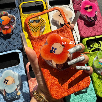 Coque de téléphone au design coloré avec support Magsafe élégant