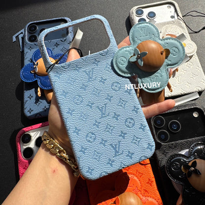 Coque de téléphone au design coloré avec support Magsafe pour poupée