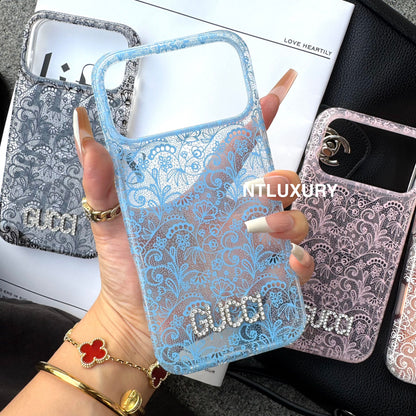 Colorful Transparent Lace Good Phone Case