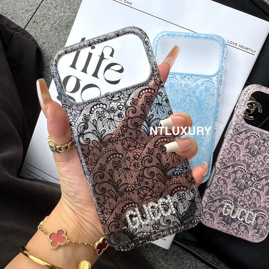 Colorful Transparent Lace Good Phone Case