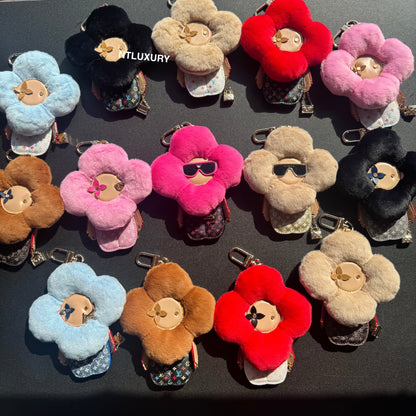 Porte-clés pendentif Vivian Love Doll Furry