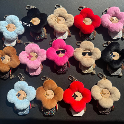 Porte-clés pendentif Vivian Love Doll Furry