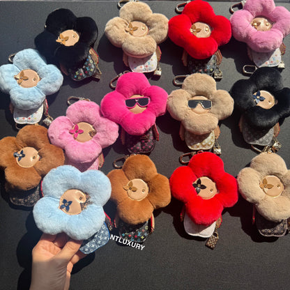 Porte-clés pendentif Vivian Love Doll Furry