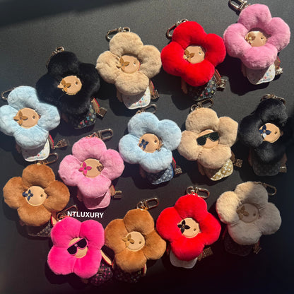 Porte-clés pendentif Vivian Love Doll Furry