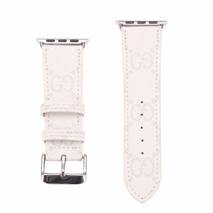 Bracelet de montre fantaisie GG fleuri pour iWatch