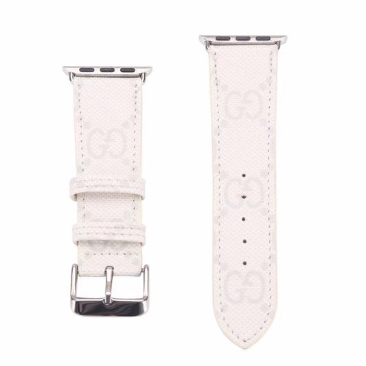 Bracelet de montre fantaisie GG fleuri pour iWatch