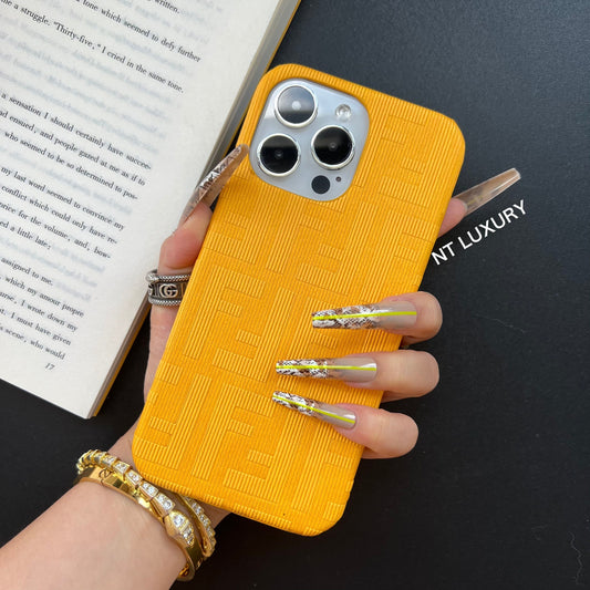 Buntes Spaß-Handycase (Gelb)