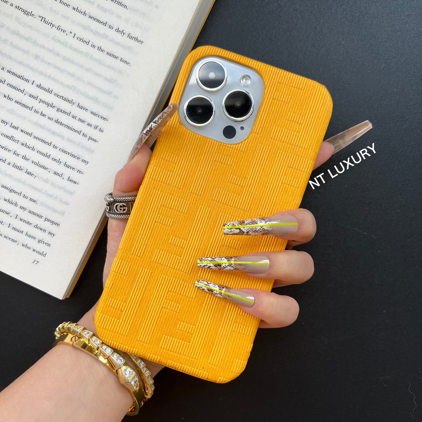 Étui Samsung amusant et coloré (jaune)