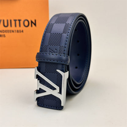 Ceinture classique colorée (boucle argentée)
