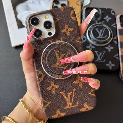 Traditional Love Phone Case with MagSafe Holder For iPhone (Big Love)