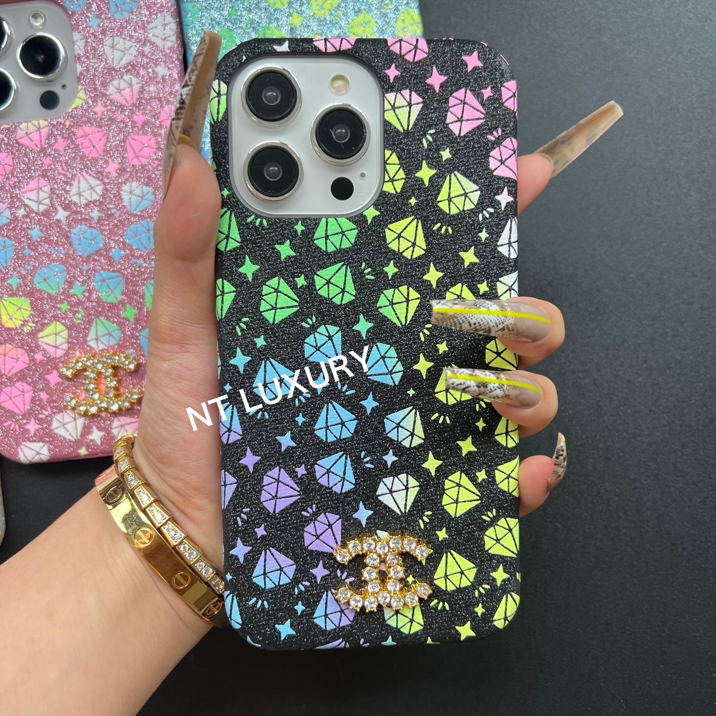 Coque iPhone Diamond Design CC