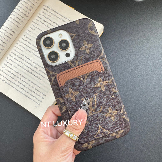 Vintage Floral Design with Purse Phone Case