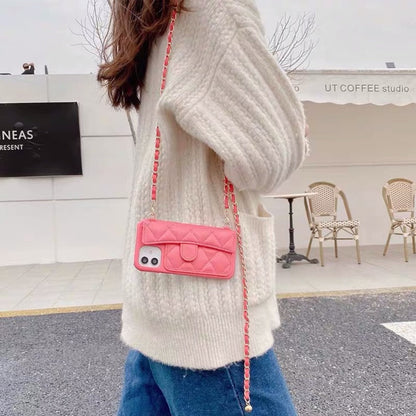 Étui tendance en cuir pour iPhone