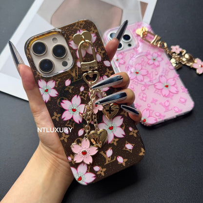 Love Sunflower MagSafe Phone Case With Chain