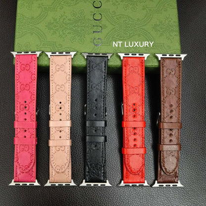 Faux Leather Good Watchband For iWatch